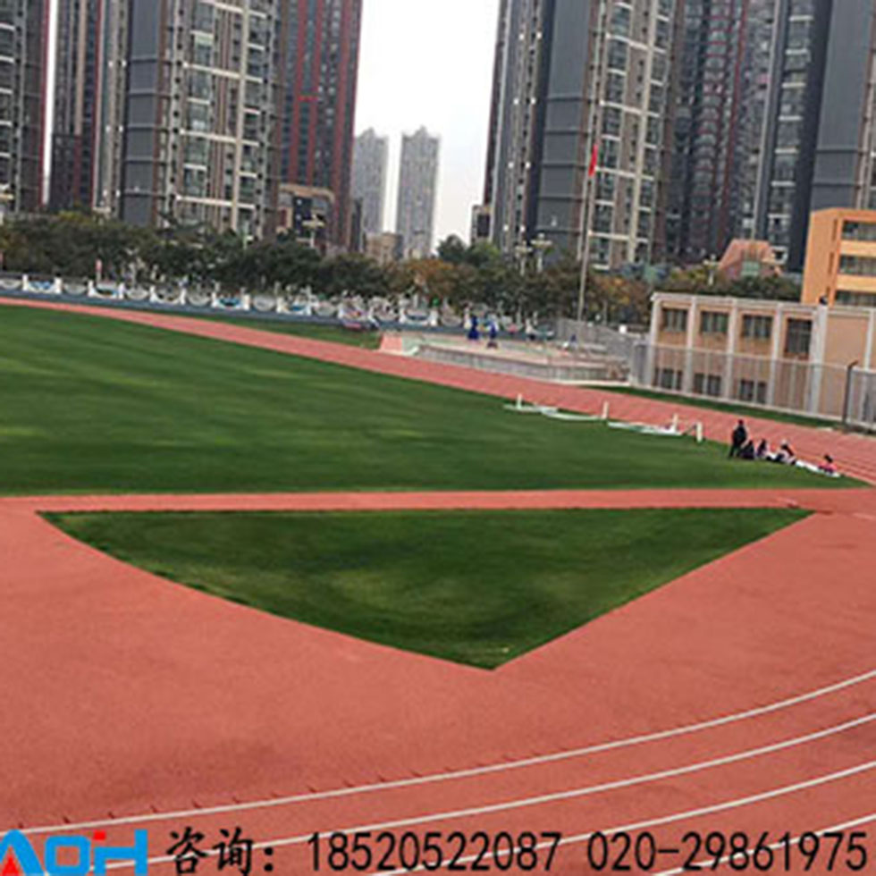 广州混合型塑胶跑道多少钱一平方