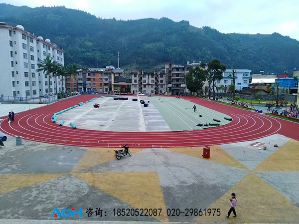 阳江全塑型塑胶跑道多少钱