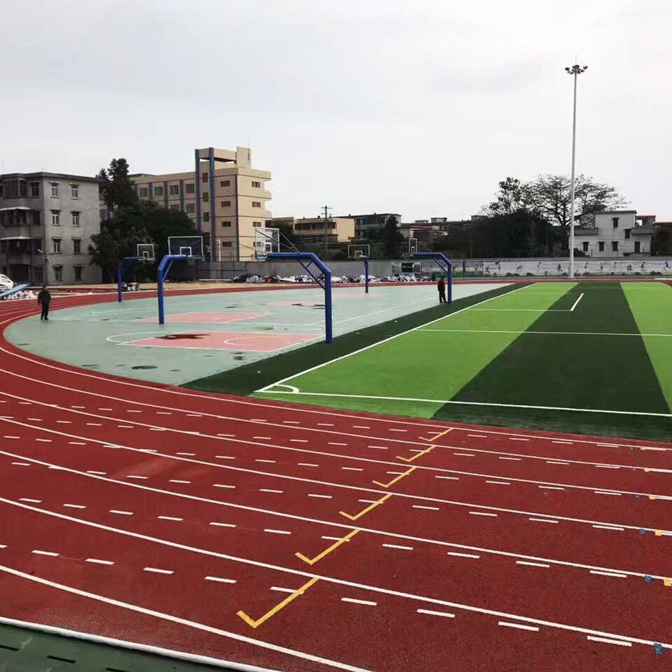 广州混合型塑胶跑道多少钱