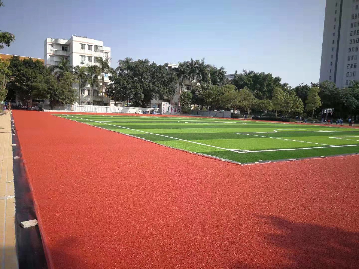 珠海学校塑胶跑道翻新,珠海学校塑胶跑道价格
