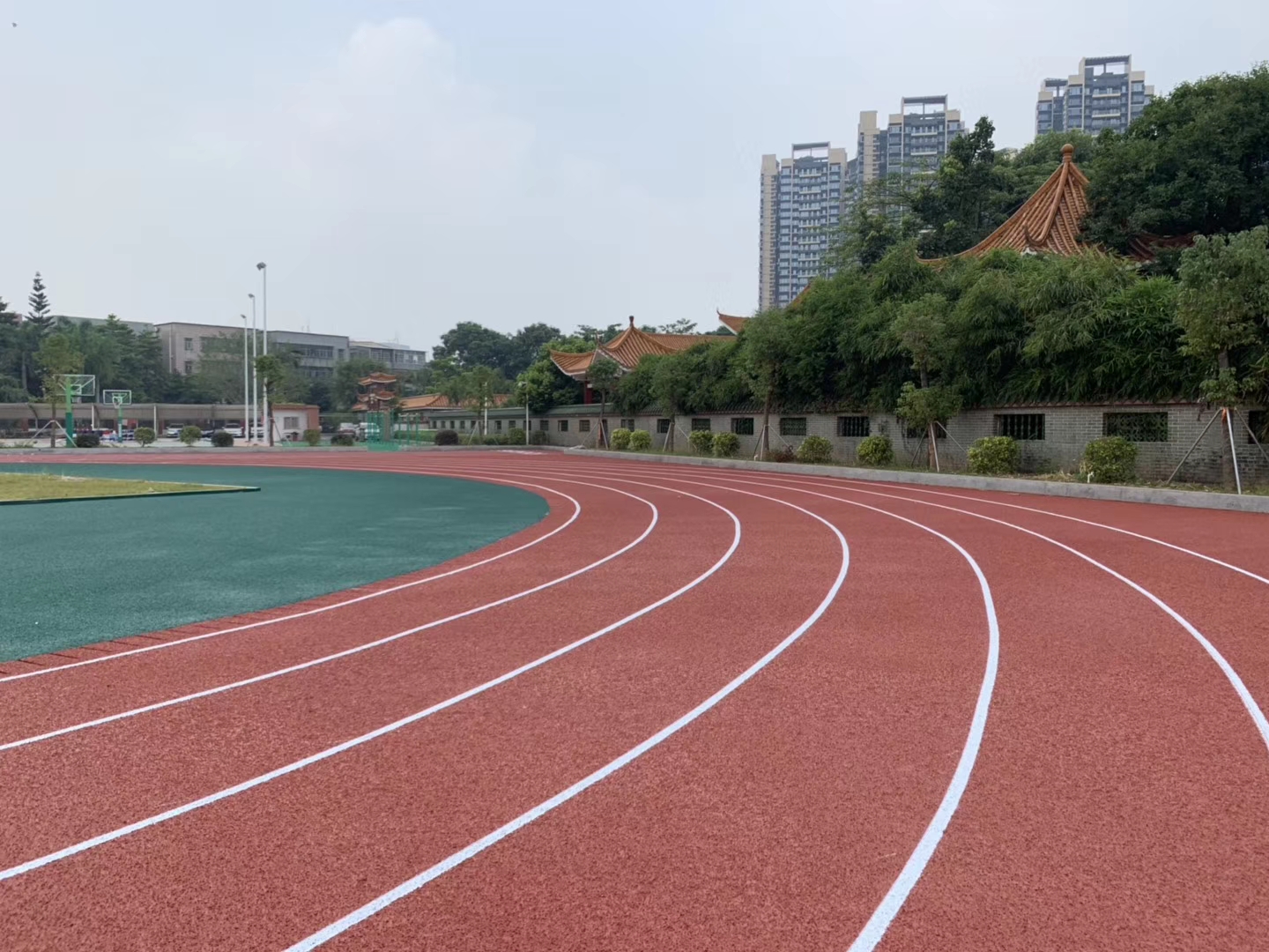 潮州混合型塑胶跑道报价
